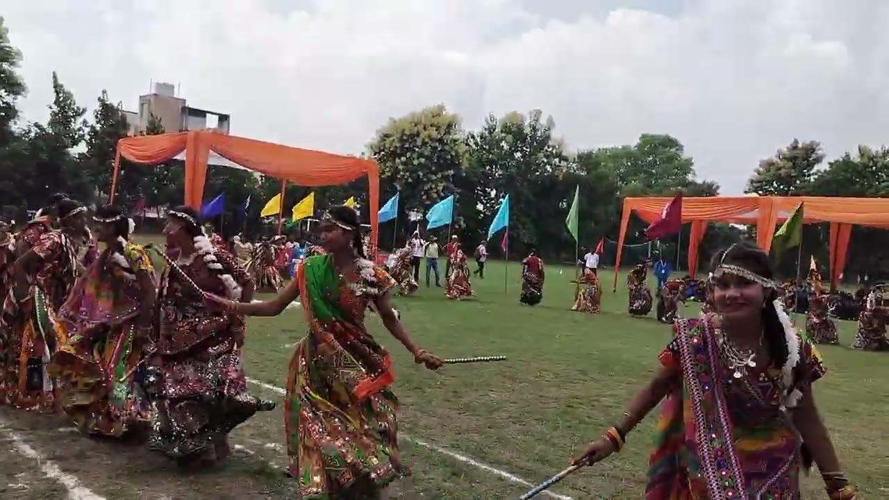 Dandiya  performance During the opening ceremony of 53rd KVS National Sports Meet.