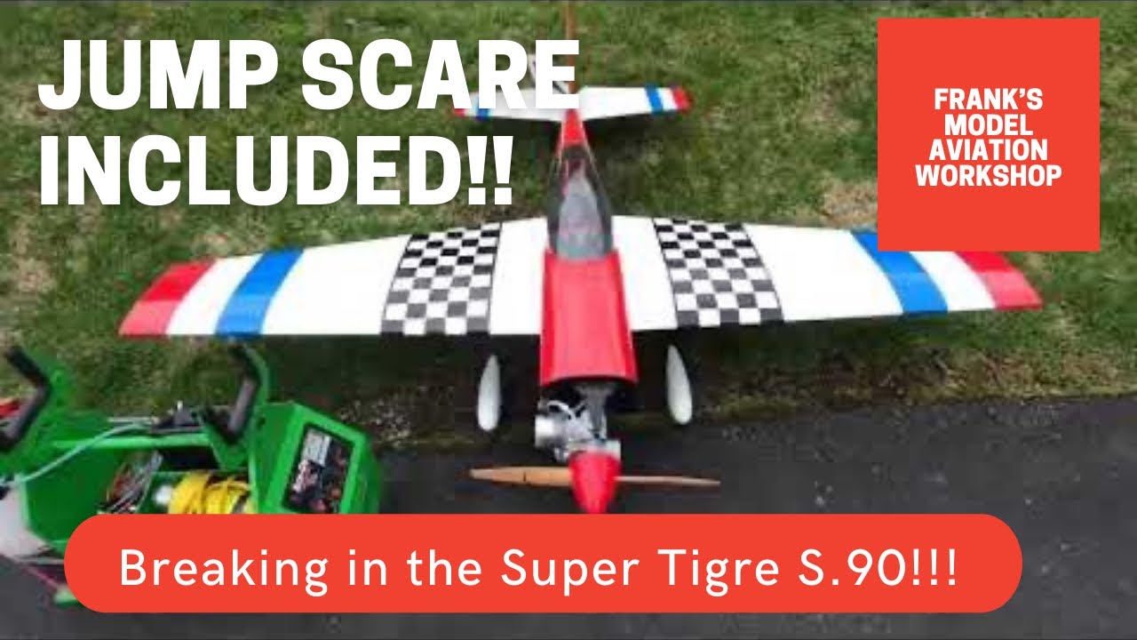 Carl Goldberg Extra 300: Lost Footage (Engine breakin’ in the Super Tigre S.90!))