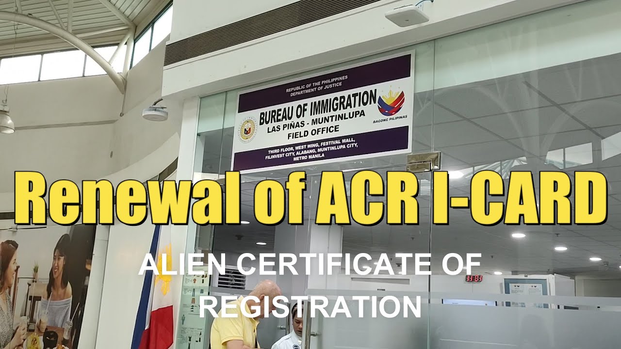 Renewal of ACR I-CARD at Festival Mall Immigration branch / lunch disappointment at ITALIANNI'S