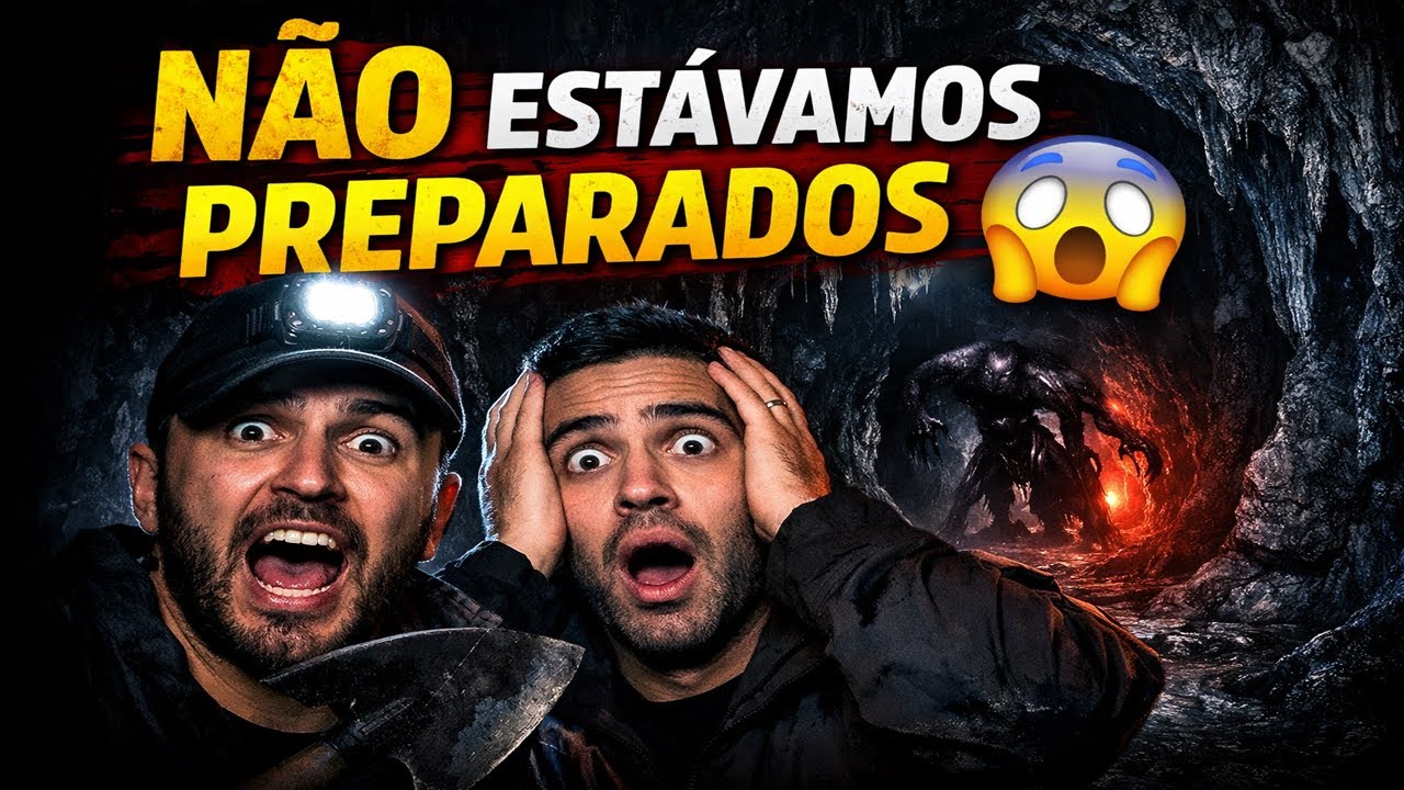Não estávamos preparados para essa caverna...