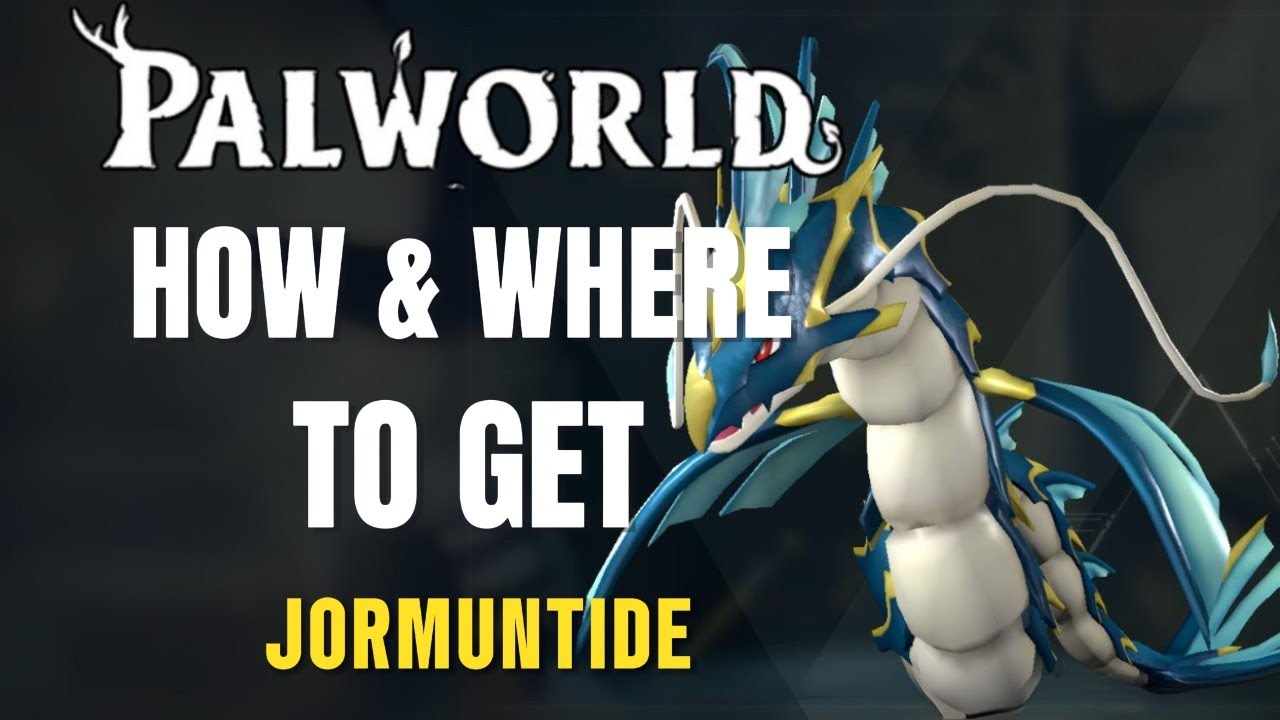 Palworld : HOW TO CATCH AND GET - JORMUNTIDE