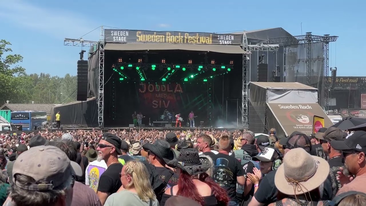 Joddla med Siv - Uma Ness från Senegal Sweden Rock 2023 06 10