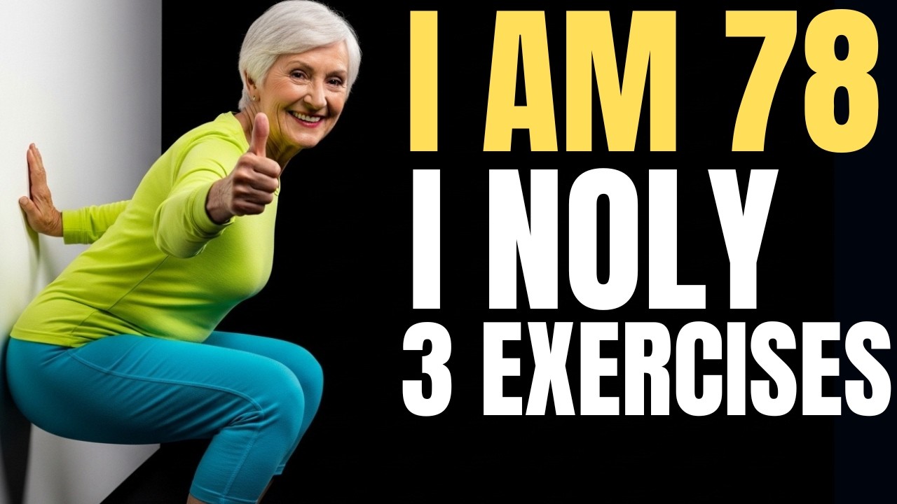 3 Safe & Easy Exercises to Stay Active After 60 | SENIOR HEALTH TIPS