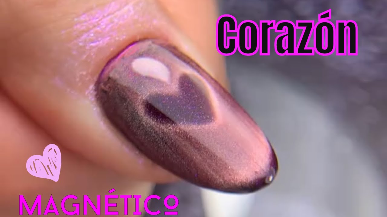 TUTORIAL | CORAZÓN CON IMÁN | EFECTO OJO DE GATO, con final de lo que pase en la práctica 💘