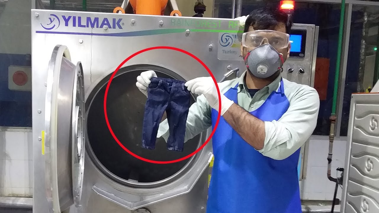 Basic Wash on Denim Pant with Flow Chart for Beginner 👖👖 Wet Process on Denim Washing Process