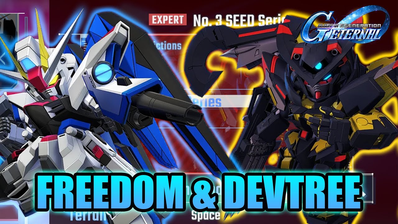 No SFreedom No SP No UR Supporter, Eternal Road Seed Series EXPERT | SD Gundam G Generation ETERNAL