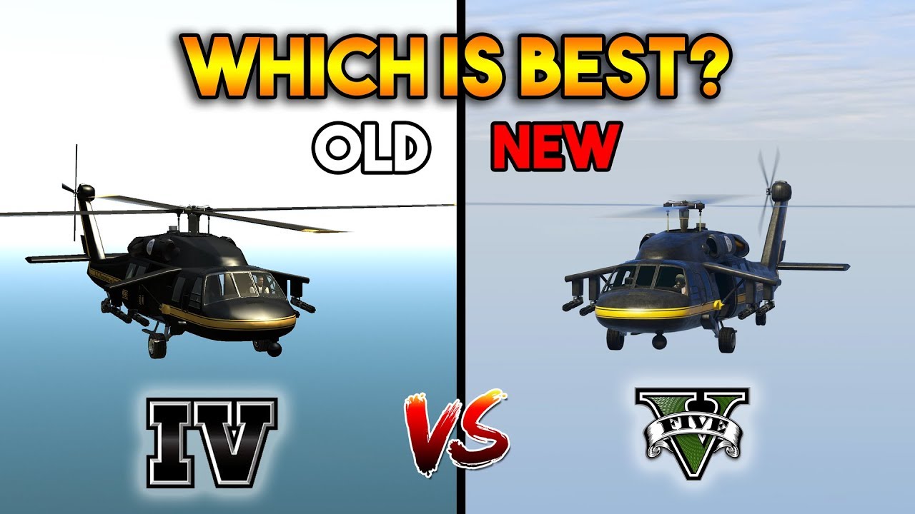 GTA 5 VS GTA 4 ANNIHILATOR : WHICH IS BEST?