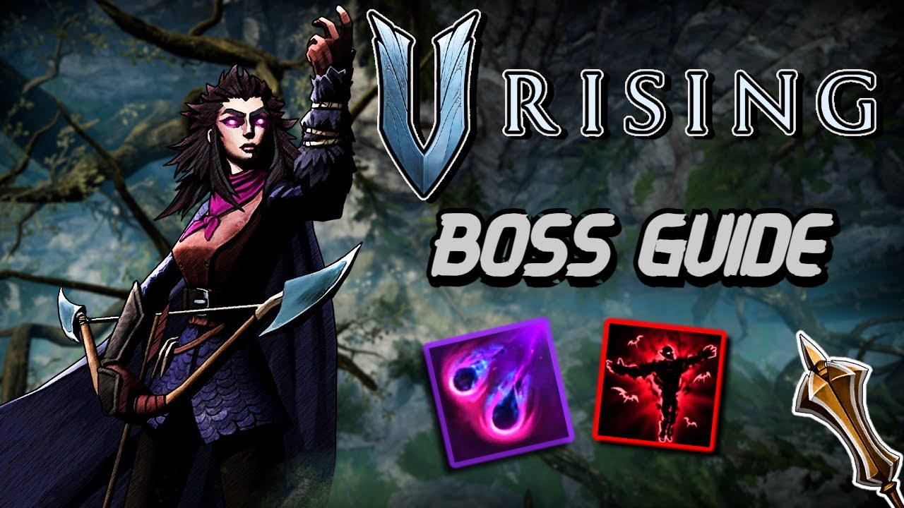 V Rising 1.0 | Lidia the Chaos Archer Boss Guide | Brutal Mode | No Hit Example