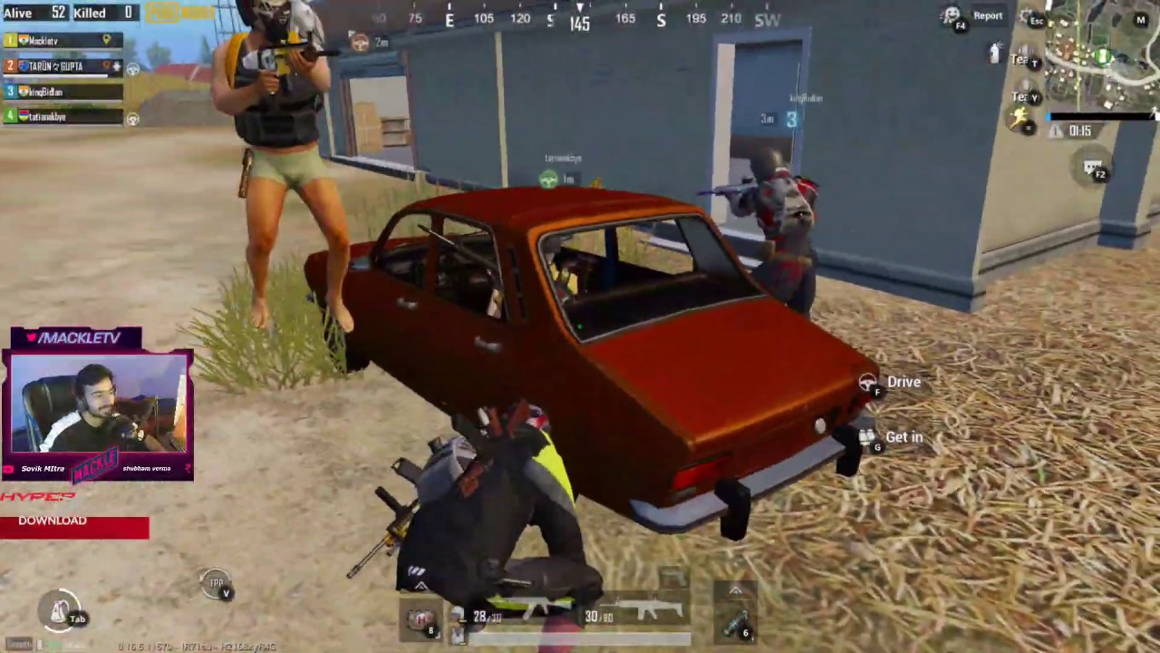 PUBG Mobile Live Fun Stream #Mackle Part 1