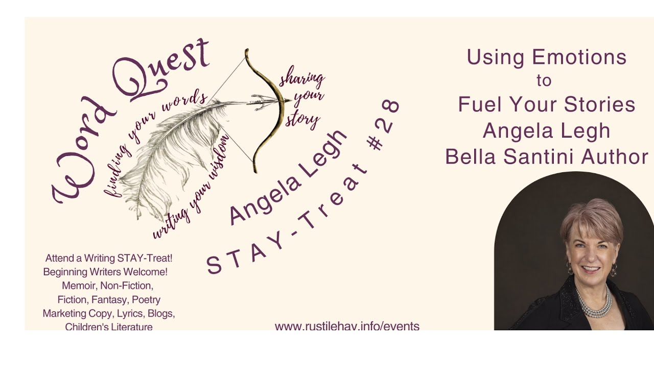 STAY-Treat #28 Speaker Angela Legh Author of Bella Santini series