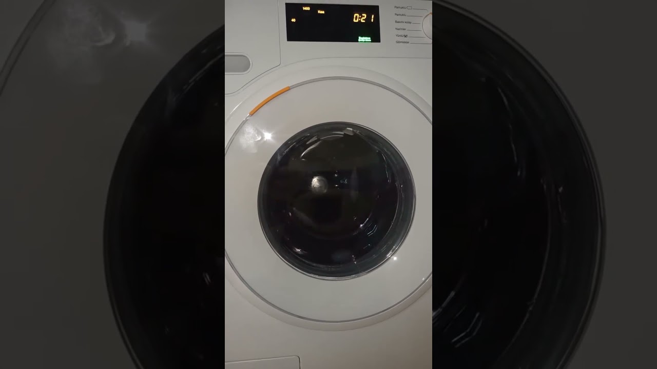 miele w1 selection washing machine unbalanced intermediate spin