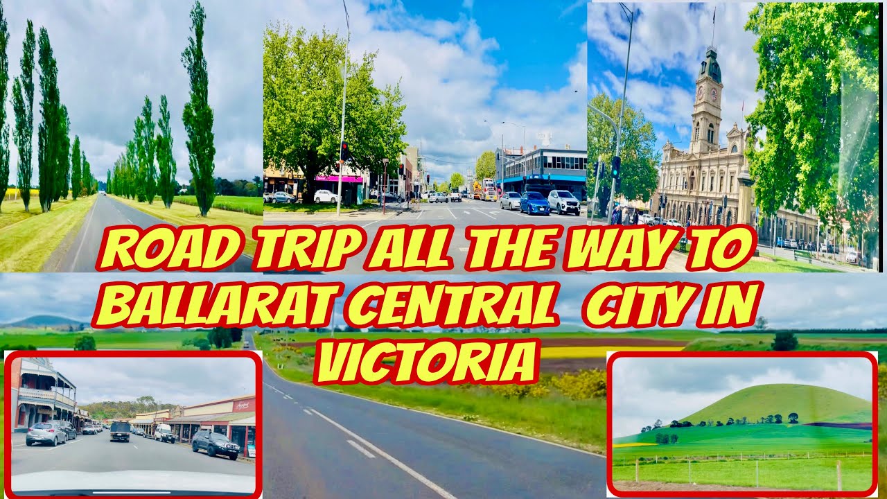 Road Trip All The Way To Ballarat City | Ballarat Central In Victoria Australia
