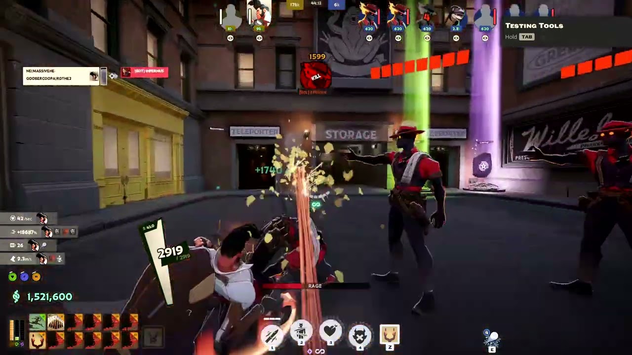300000 RPM shotgun build deadlock Shiv (crashed my game)