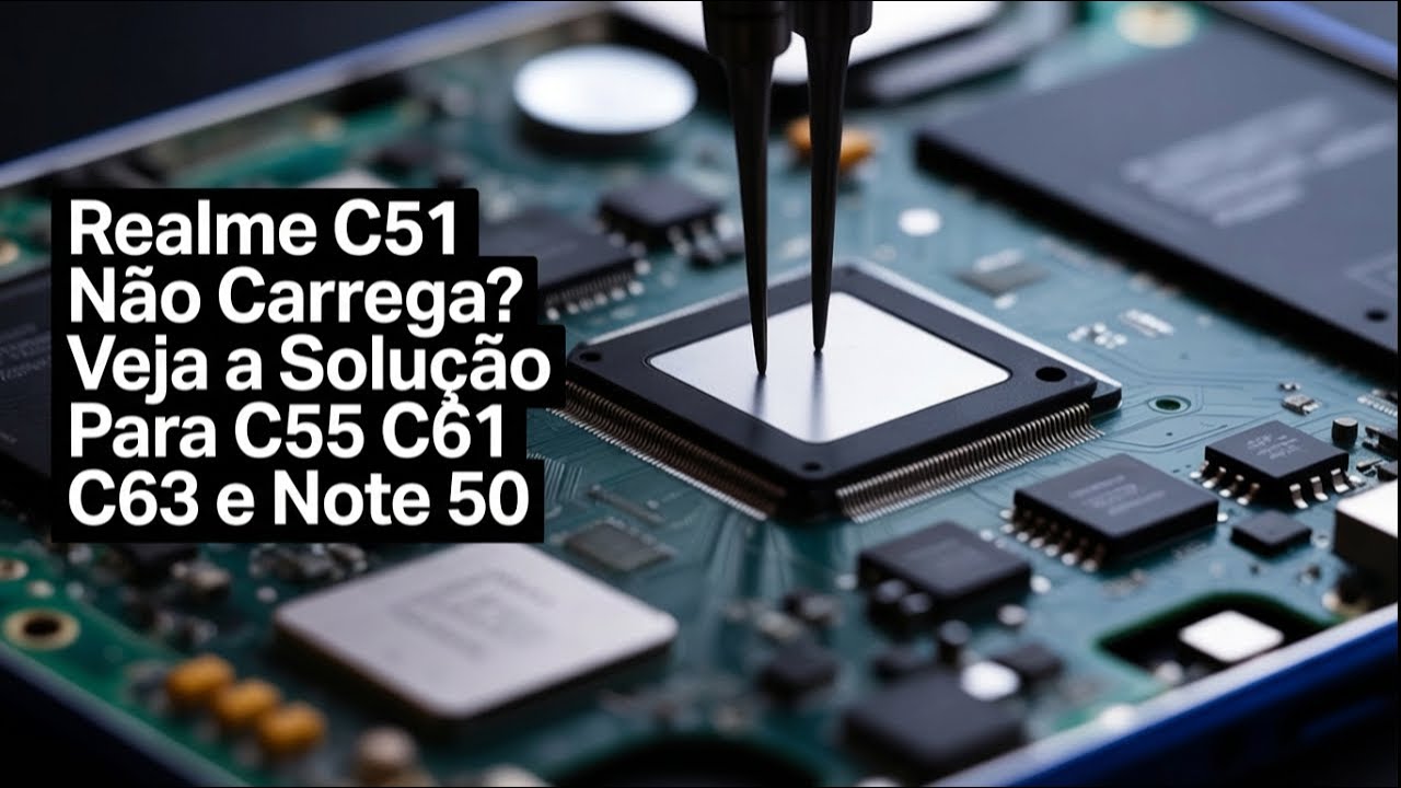 Realme C51 Não Carrega? Veja a Solução Para C55 C61 C63 e Note 50
