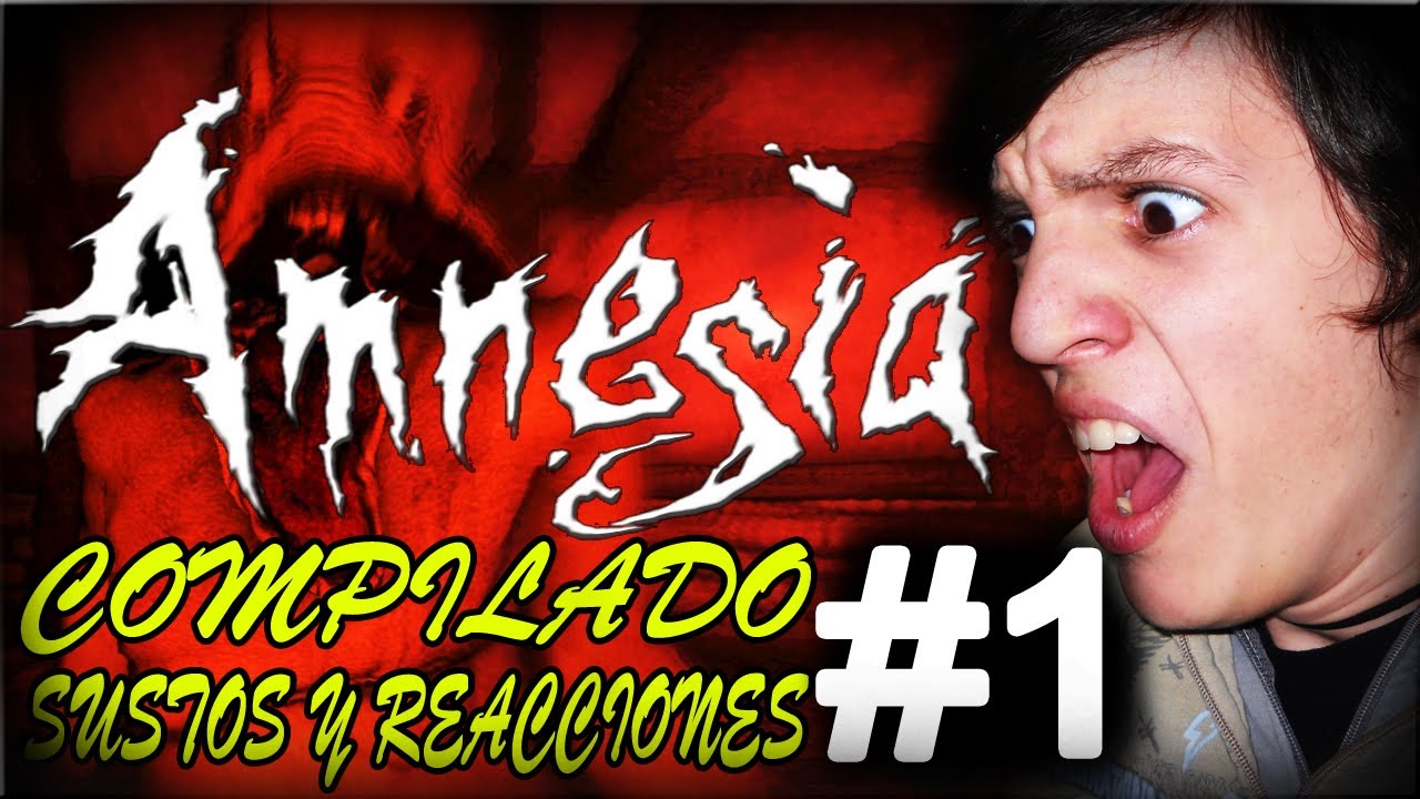 AMNESIA - COMPILADO DE SUSTOS Y REACCIONES #1 (Y MOMENTOS GRACIOSOS) - CON ALFREDITO