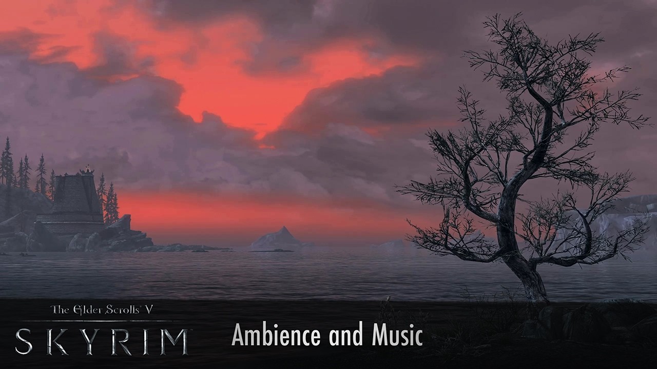 Sea of Ghosts - The Elder Scrolls V: Skyrim - Relaxing Music & Ambience