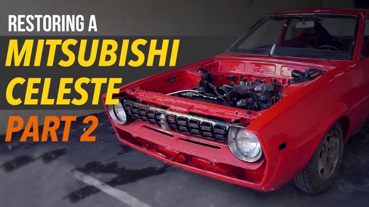 1976 Mitsubishi Celeste 1600ST Part 2: The Restoration