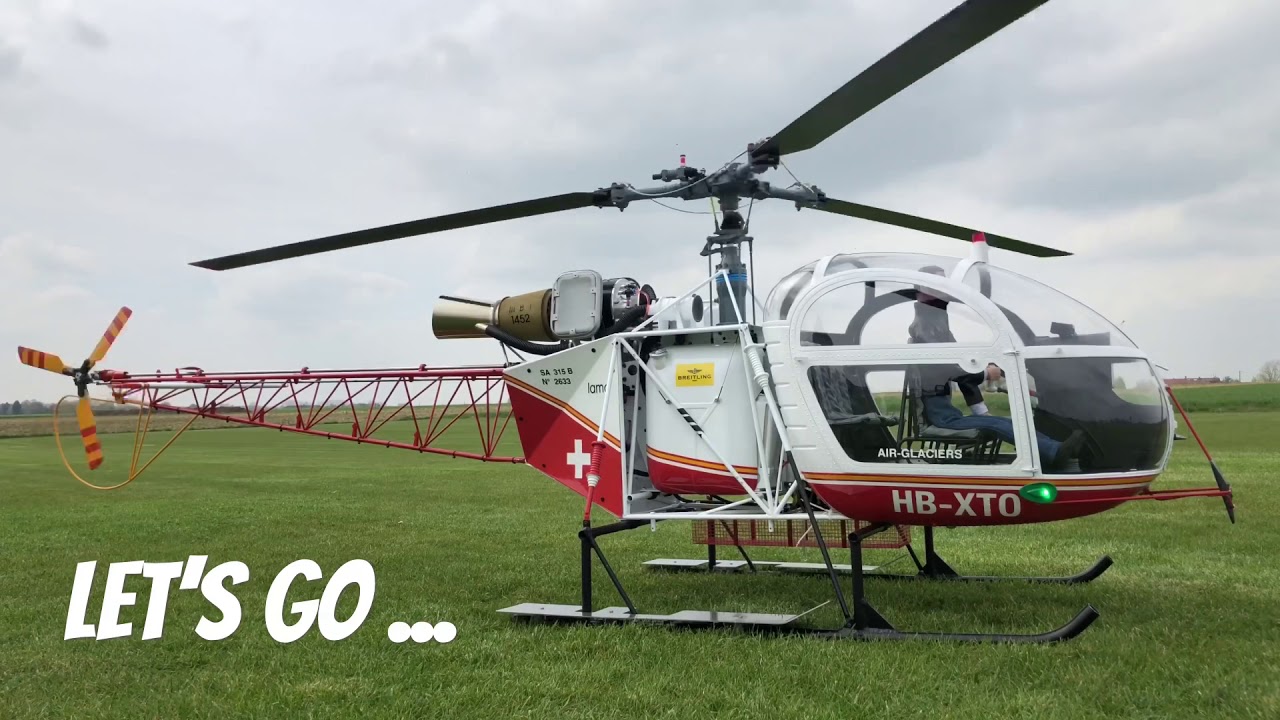 Maiden flight vario Lama Marc Van Peteghem