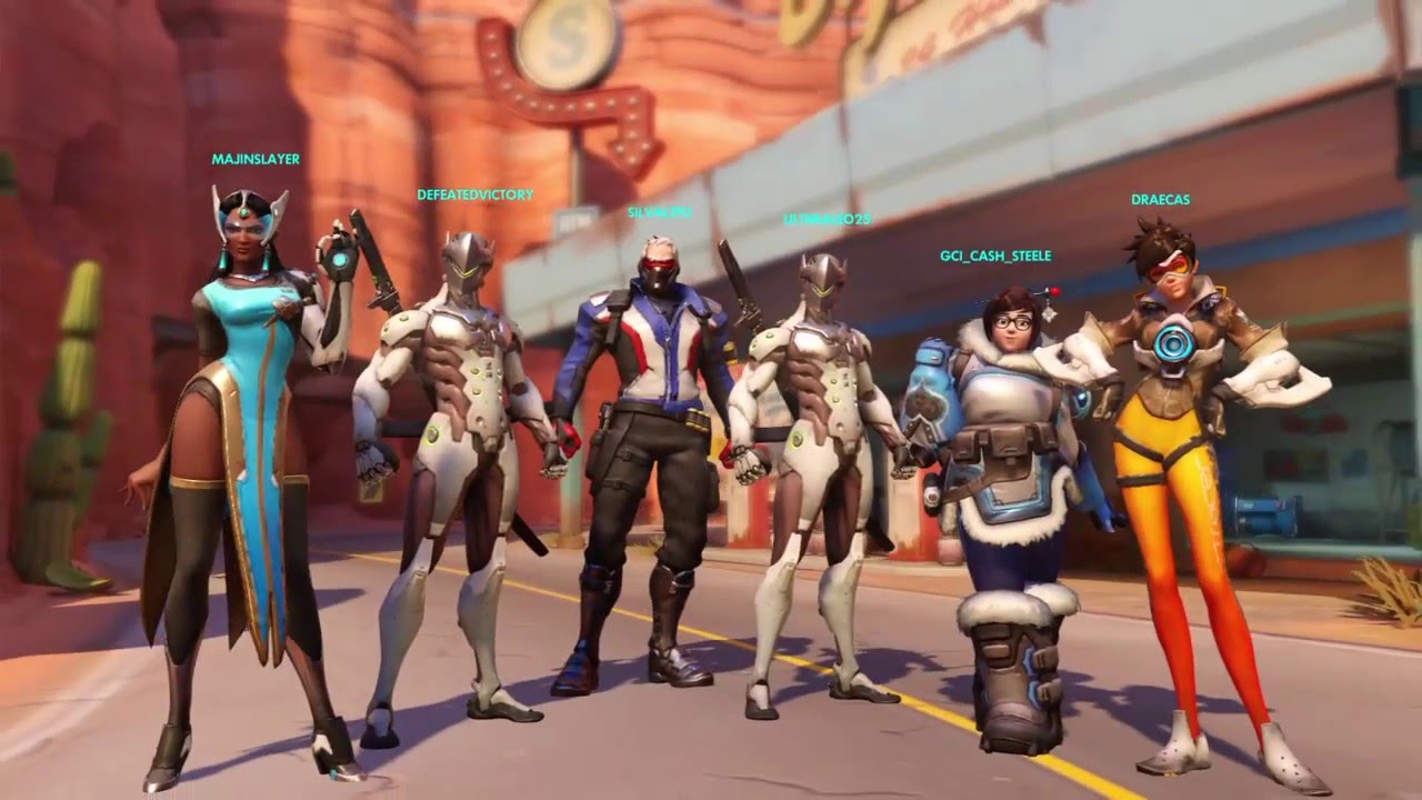MajinSlayer presents - Overwatch Beta on PS4 Part 1