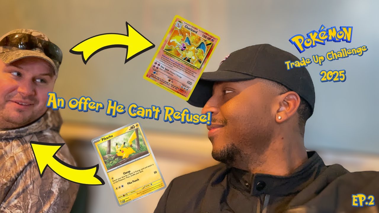 I Gave Him An Offer He Couldn't Refuse!! | Pokemon Trade Up Challenge 2025 Ep. 2