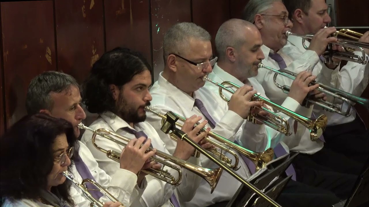 מחרוזת לחיי העם הזה נחמן יריב - תזמורת כלי הנשיפה של באר שבע ע