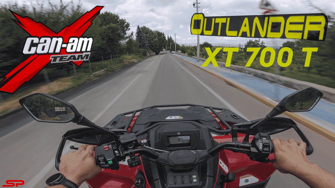 CAN-AM OUTLANDER MAX XT 700 - POV Test Ride I 4K