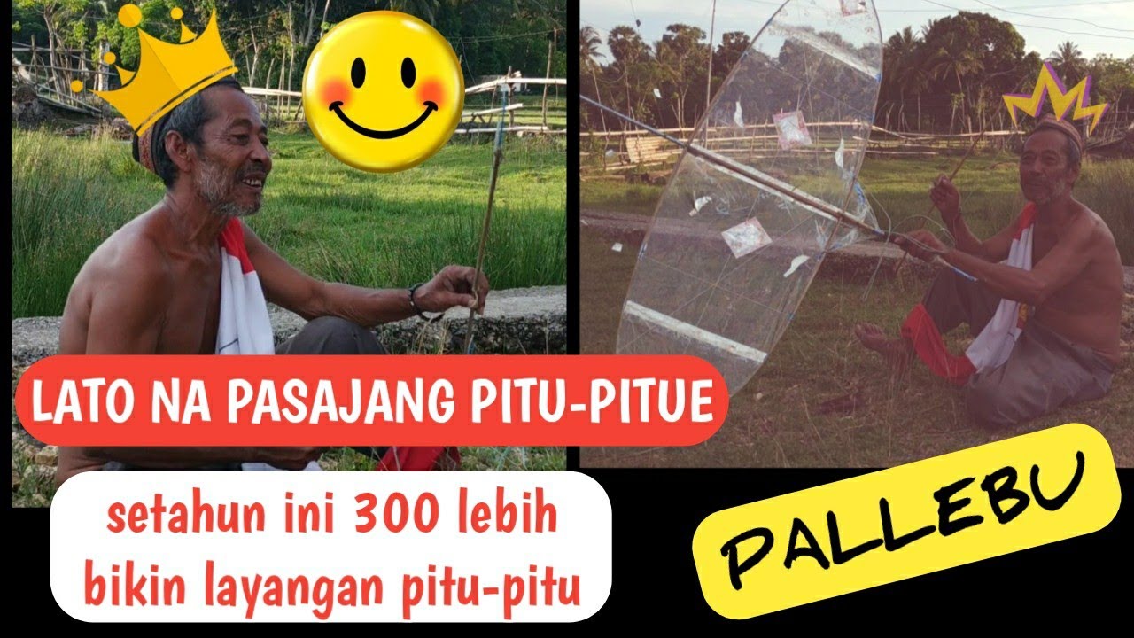 Lato Pallebu... Juara 5 Tahun Layangan Pitu-pitu Bugis Bone