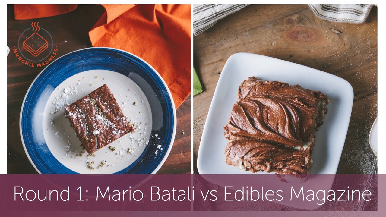 Pot Brownie Bracketology: Mario Batali vs Edibles Magazine