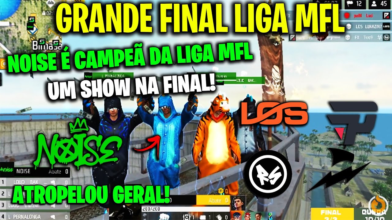 NOISE &Eacute; CAMPE&Atilde; DA MFL! FINAL HIST&Oacute;RICA DA NOISE ATROPELOU GERAL! CLIPS FF