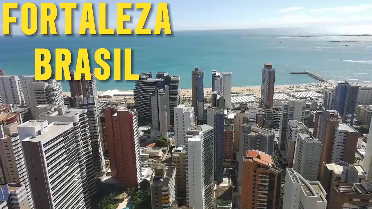 Orla da praia de Iracema, Fortaleza-Ceará.