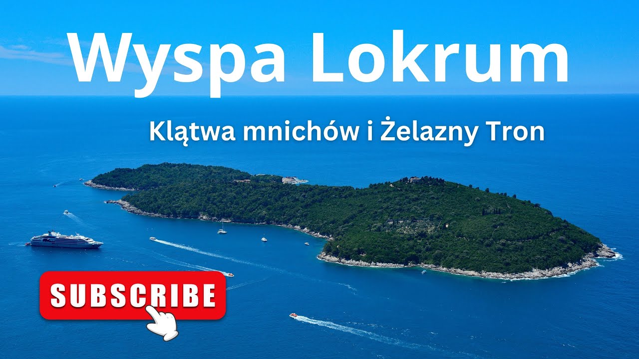 🔥Tajemnicza wyspa Lokrum: ucieczka z Dubrownika + klątwa mnichów i GOT!