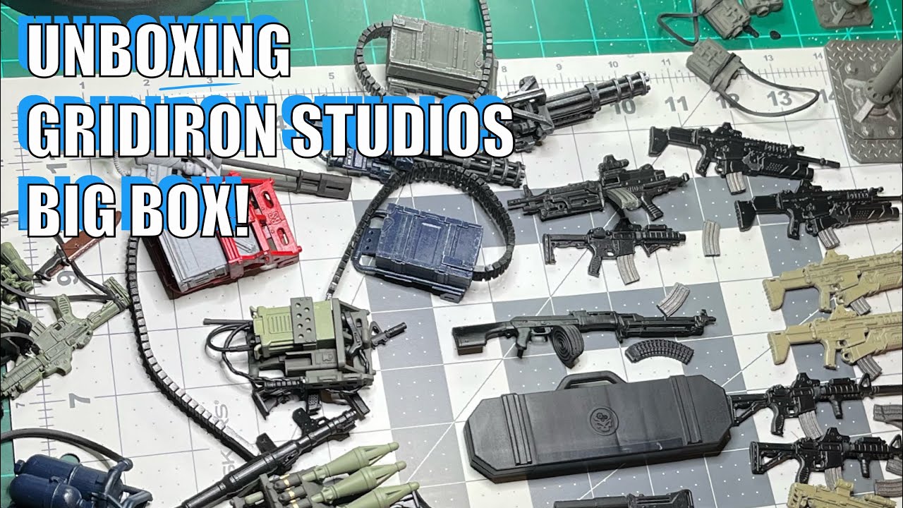 Gridiron studios super large unboxing!!!