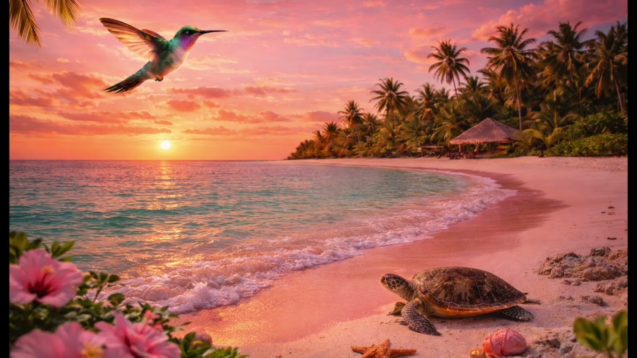 Sunrise Morning Air | Cinematic Beach Ambient #islandmusic