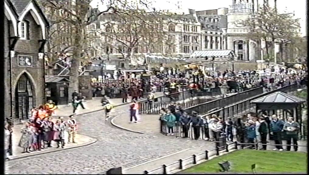 London Marathon 1993. Part 2. Finish & the masses.