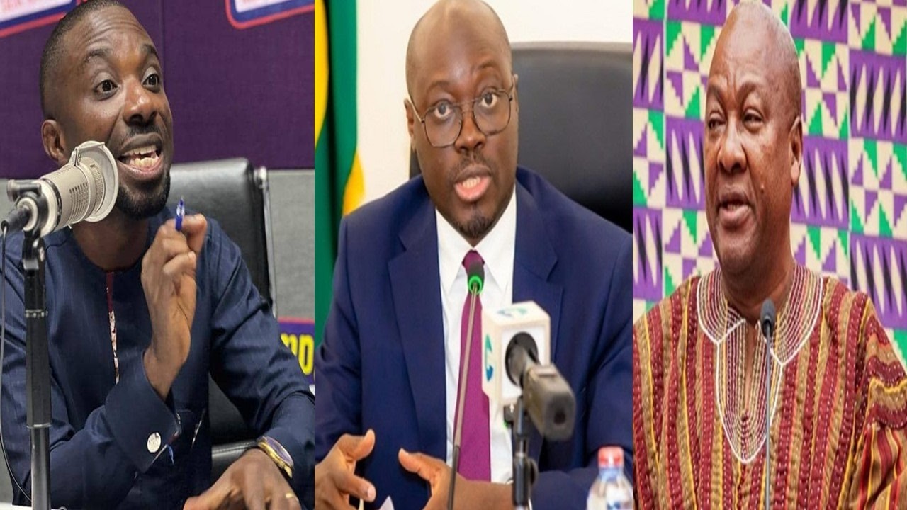 This is the evidence, Dennis Miracle Aboagye finally finishes Mahama sona with a single....