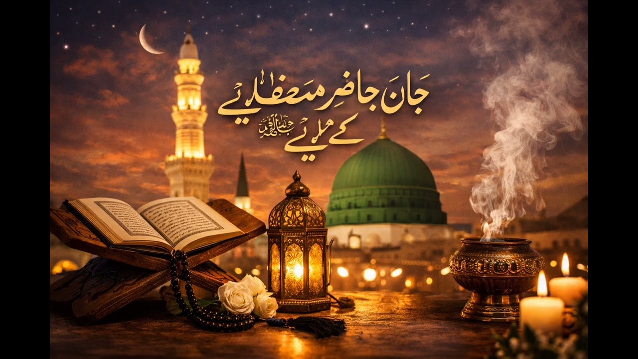 1. Jaan Hazir Hai Mustafa ﷺ Ke Liye | Heart Touching Naat 2026 | Beautiful Naat Shareef