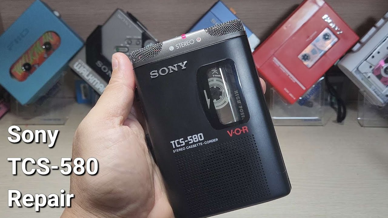 Sony TCS-580 Repair Cassette Player Walkman