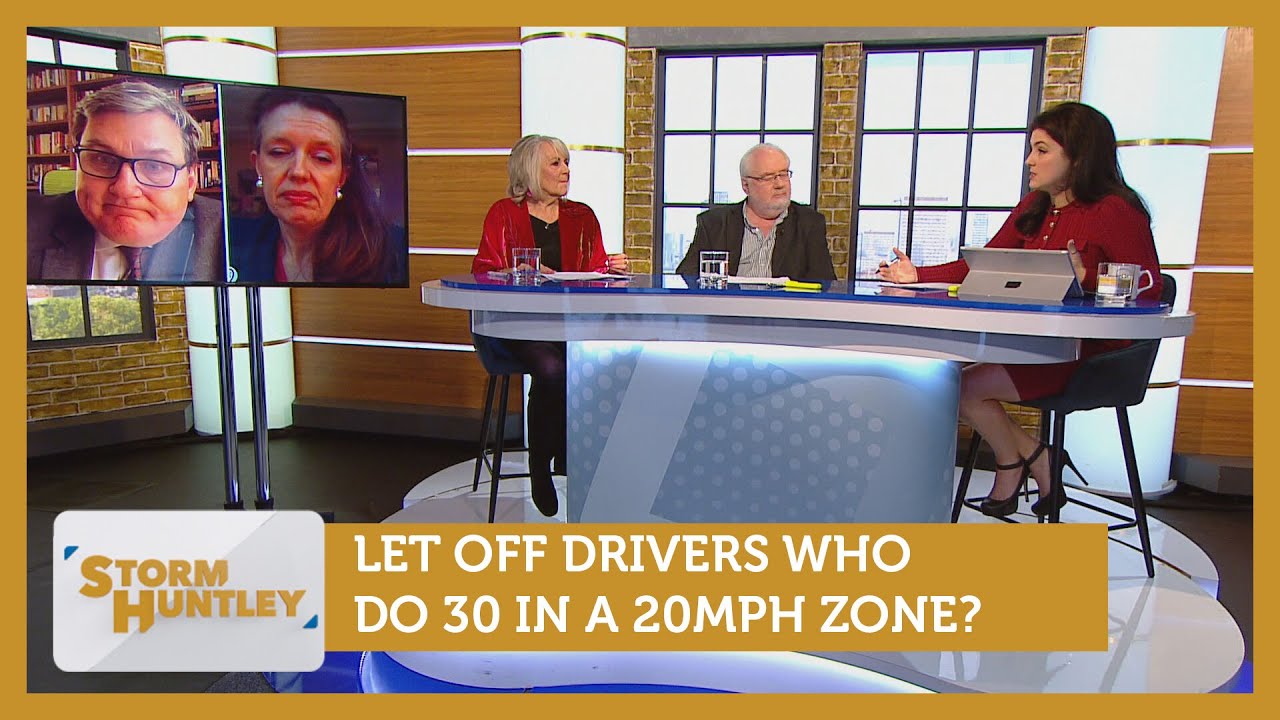 Let off drivers who do 30 in a 20mph zone? Feat. Kit Malthouse | Storm Huntley