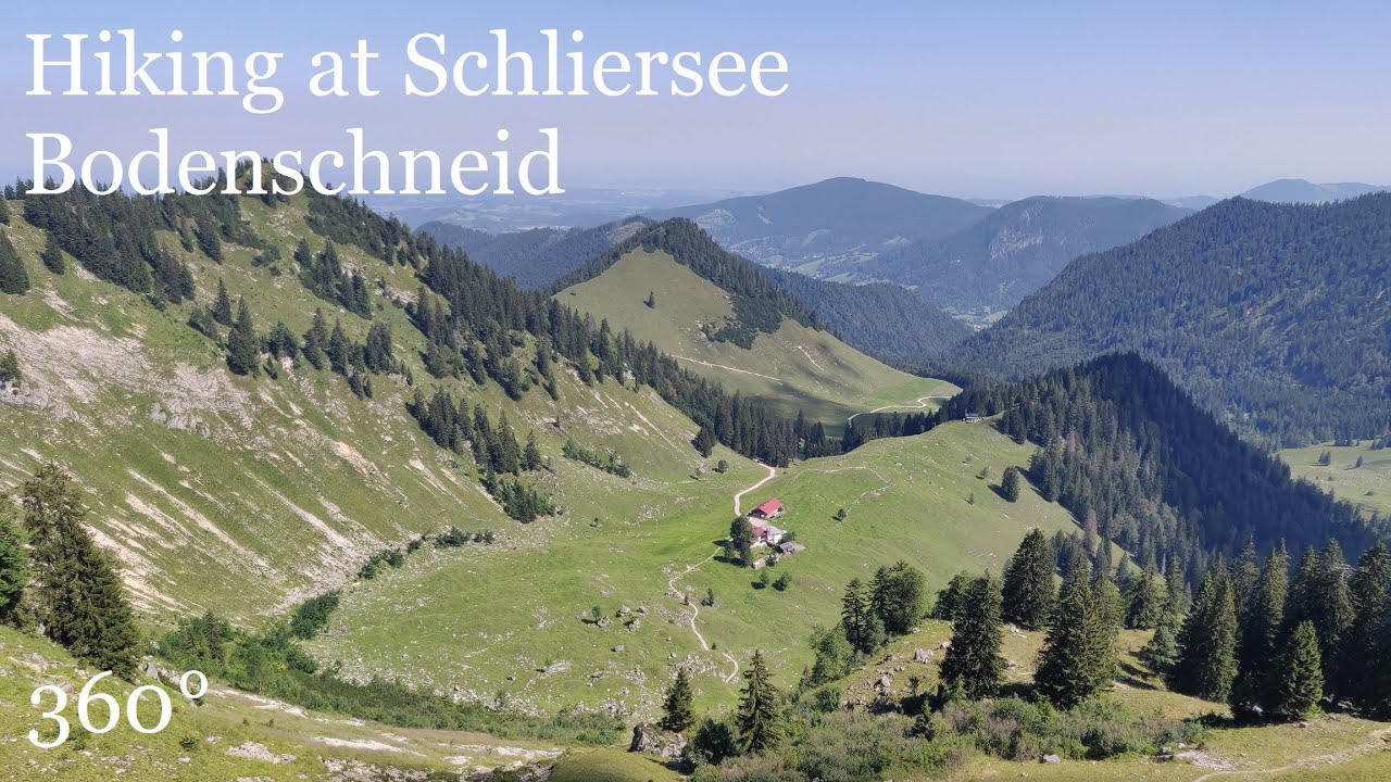 Hiking at Schliersee (Bodenschneid)