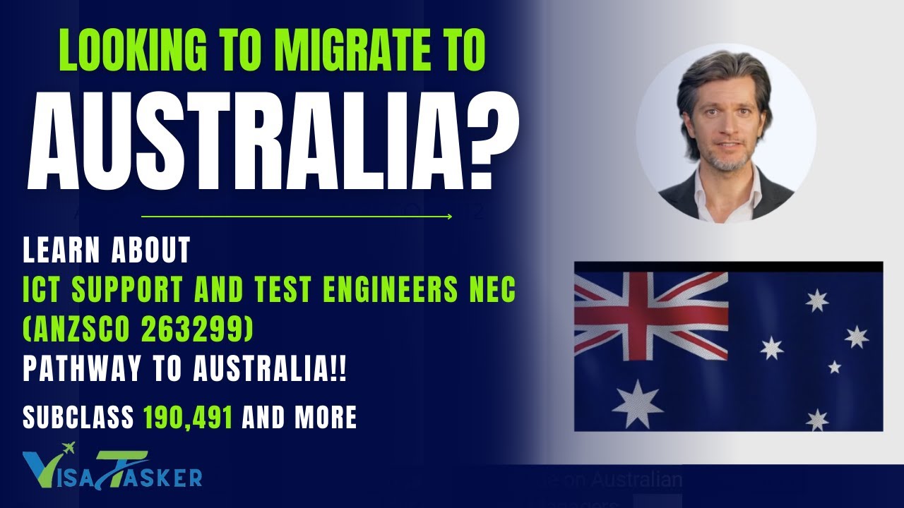 ICT Support and Test Engineers Nec (ANZSCO 263299) - Australian Immigration Law - VisaTasker