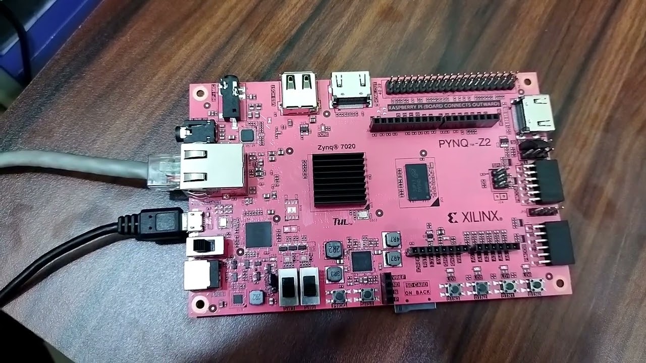 Detailed booting of PYNQ Z2 from SD card.