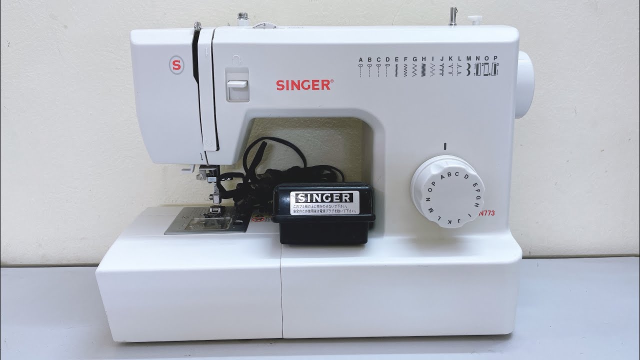 Hướng dẫn cách sử dụng máy may gia đình SINGER SN773