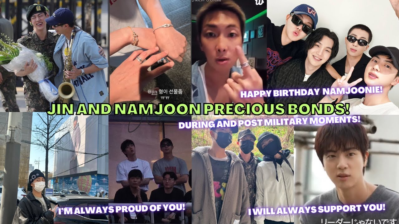 [FRIENDSHIP ANALYSIS] JIN & HIS BROS-NamJin-We Love and Support Each Other #방탄소년단 #진 #namjin #jin