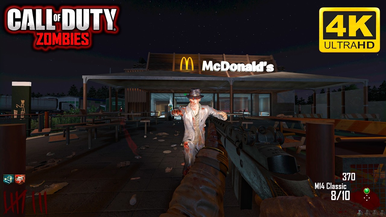 Black Ops 3 Zombies: MCDO La Mure Gameplay 4K60FPS