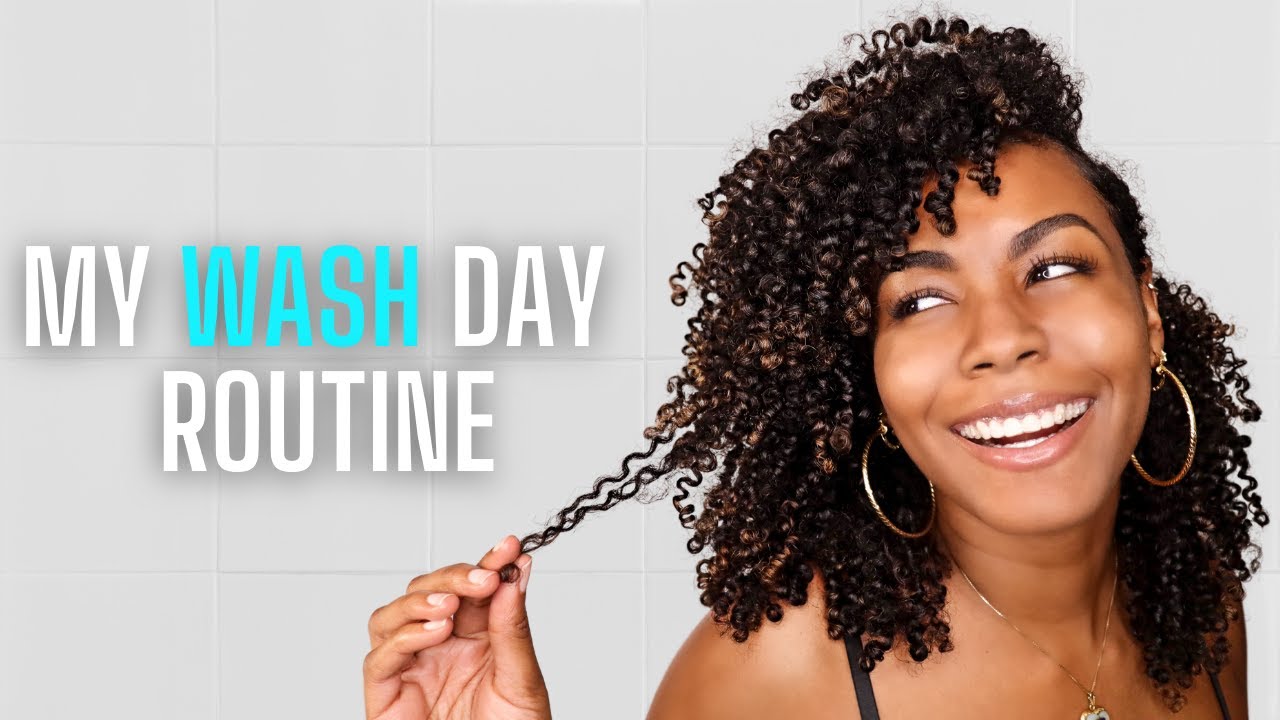 Wash day routine for 3C / 4A curly, low porosity natural hair [2021]