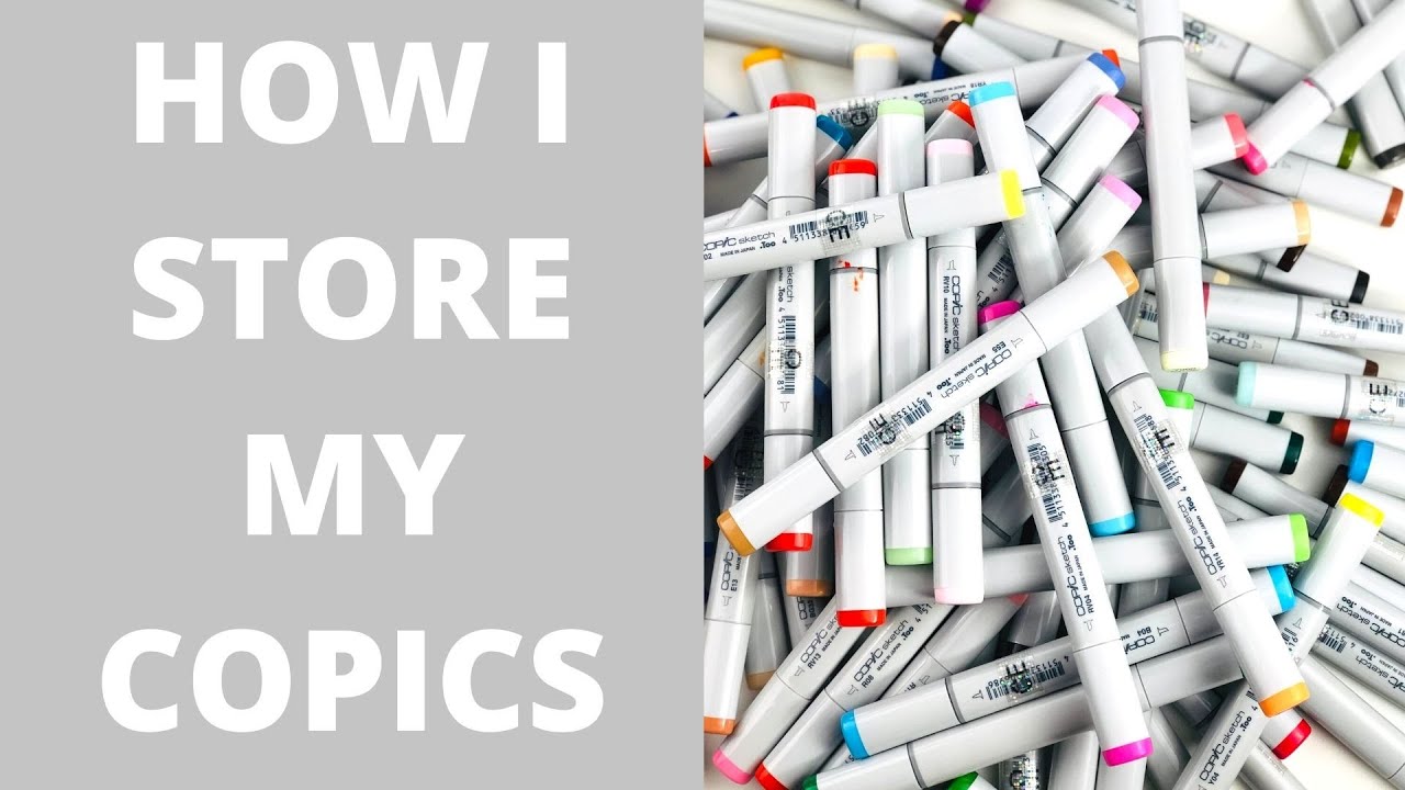 My Copic Storage // Our Gray Barn Review