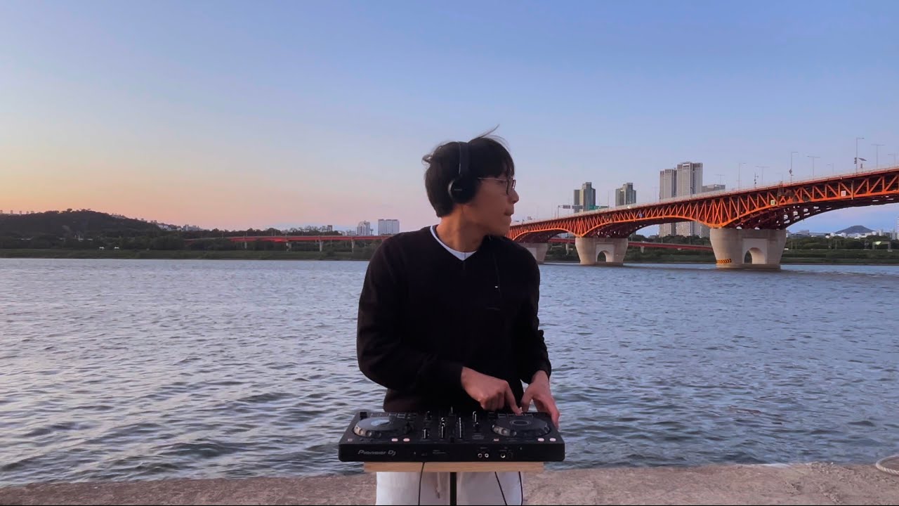 playing house under the bridge, Seoul, Korea