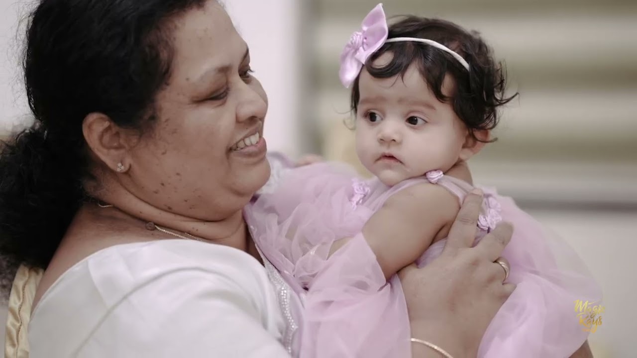 Our babies baptism and 3rd birthday