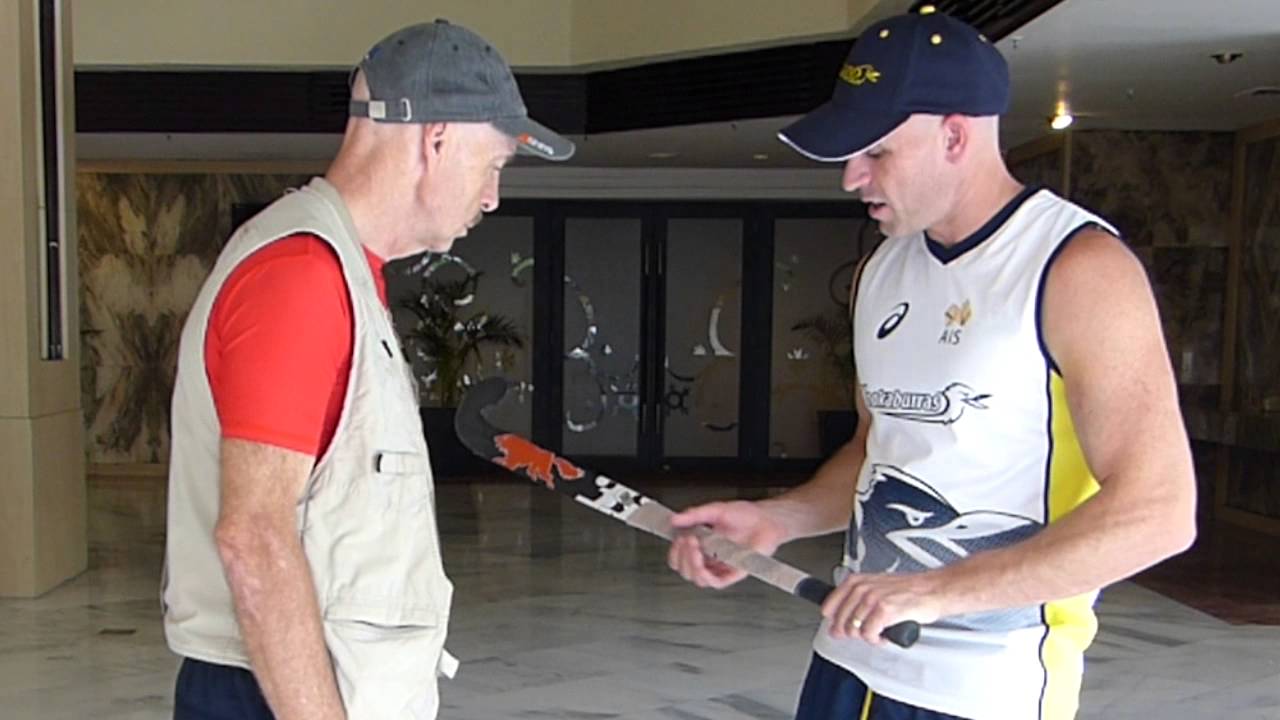 Glen Turner Hockey Stick selection. Australian field hockey player GT gives some tips.