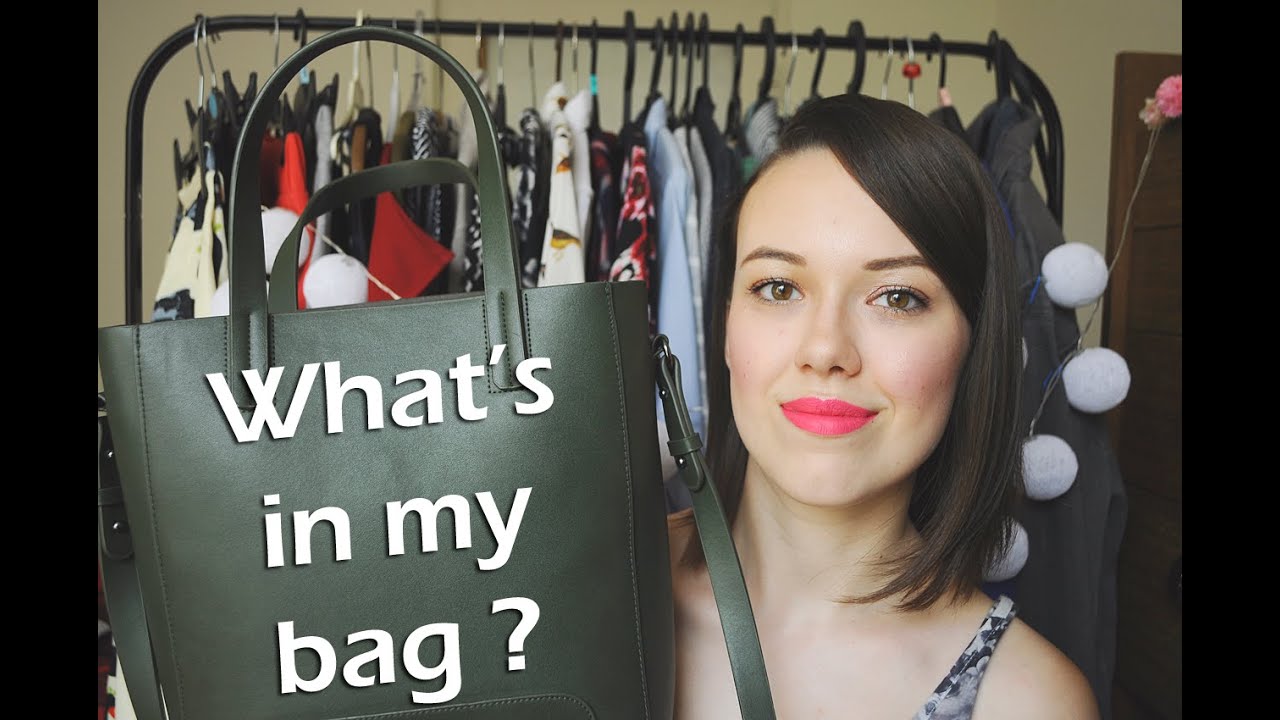 Co je v mé kabelce? | What's in my bag